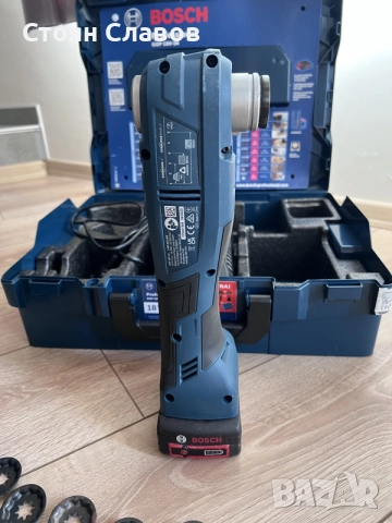 Bosch Мултифункционален инструмент с батерия  18 V, 20000 вибрации/мин,, снимка 6 - Други инструменти - 55471338