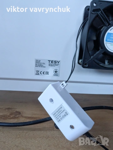 Конвектор TESY 2000 Вт з додатковим вентилятором, снимка 7 - Отоплителни печки - 54238557