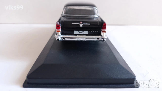 Метална количка ЧАЙКА ГАЗ-13 - Мащаб 1:43, снимка 3 - Колекции - 54318949