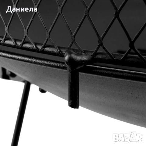 Метално градинско огнище Ø60 см с предпазна мрежа – За двор, градина и тераса, снимка 9 - Други стоки за дома - 54802324