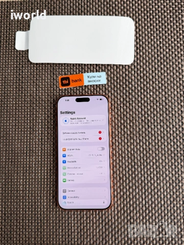 100% 🔋  ГАРАНЦИЯ❗️ iPhone 17 Pro Max ❗️ Лизинг от 44€/мес ⚠️ Cosmic Orange 256Gb⚠️, снимка 10 - Apple iPhone - 54214042