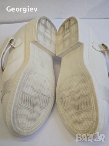 Бели детски обувки за повод 26 номер, снимка 4 - Детски обувки - 54121989