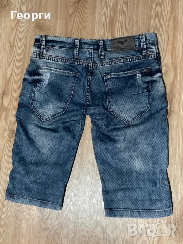 Къси дънки Philipp Plein, снимка 2 - Дънки - 54662223