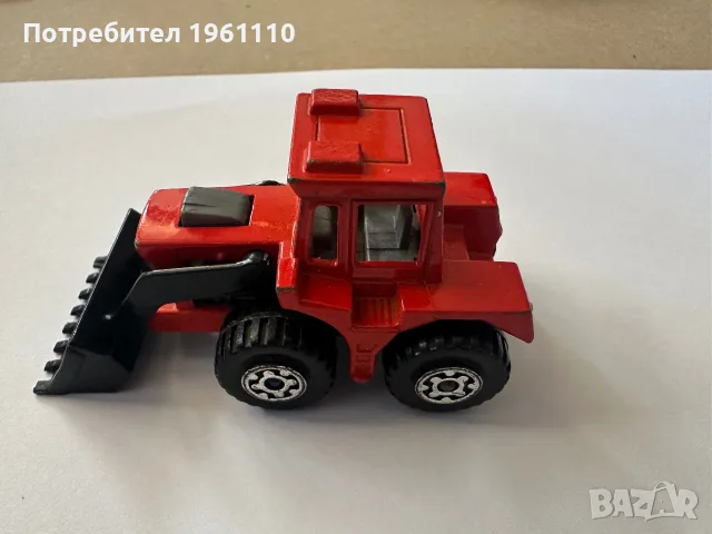Трактор Matchbox SuperFast от 1976 г., червен., снимка 2 - Колекции - 55424844
