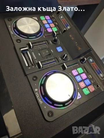 Bluetooth Аудио система Akai DJ-S5H 400W с микрофон и дистанционно, снимка 6 - Bluetooth тонколони - 55659723