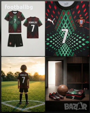 CR 7 ❤️⚽️ детско юношески футболни екипи PORTUGAL 🇵🇹 НОВО 2026-27 год, снимка 18 - Футбол - 33068870