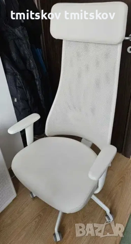 Икеа офис стол Ikea Jarvfjallet в гаранция, снимка 2 - Столове - 54379049