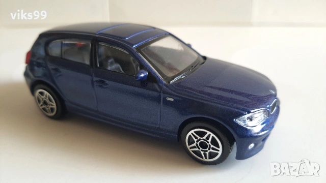 Bburago BMW 1 Series 120d - Мащаб 1:43, снимка 6 - Колекции - 54689493