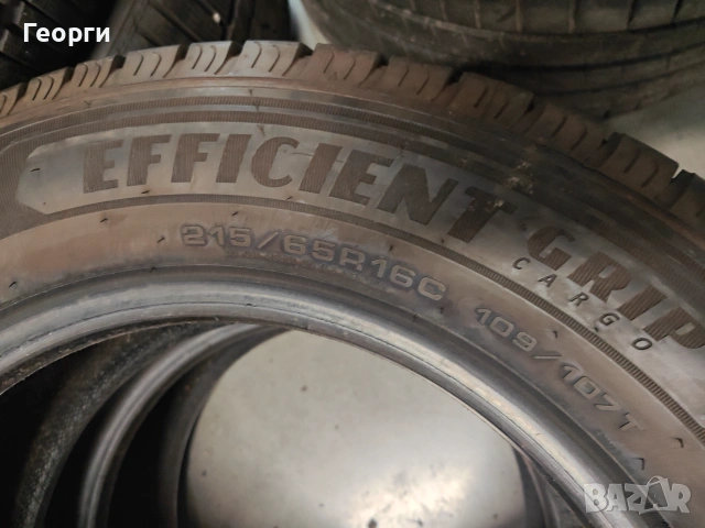 2бр. летни гуми 215/65/16C Goodyear, снимка 4 - Гуми и джанти - 55242380