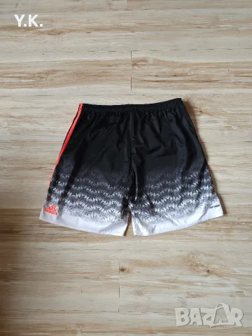 Оригинални мъжки къси гащи Adidas Climalite x F.C. Manchester United / Season 15-16 (Third), снимка 3 - Къси панталони - 55431354