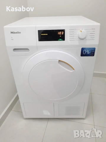 Miele T1 Сушилня с термопомпа Миеле 12м Гаранция, снимка 3 - Сушилни - 54394559