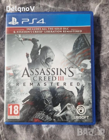 Assassins creed 3 ps4 ps5 playstation 4 5 