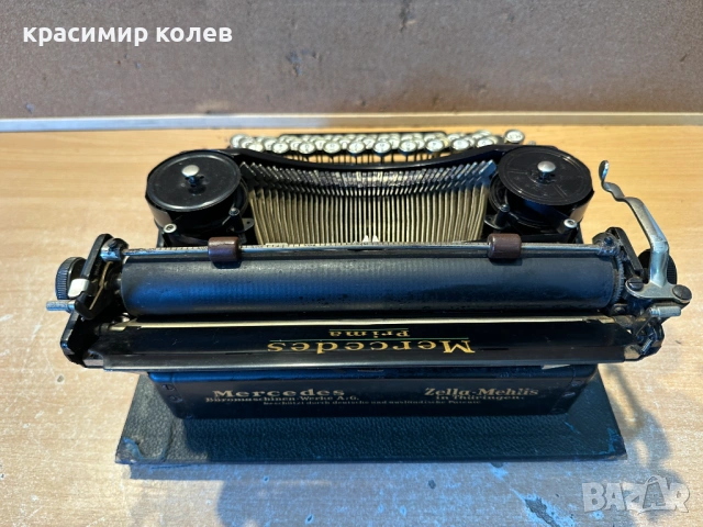 стара пишеща машина "MERCEDES PRIMA", снимка 9 - Антикварни и старинни предмети - 54134857