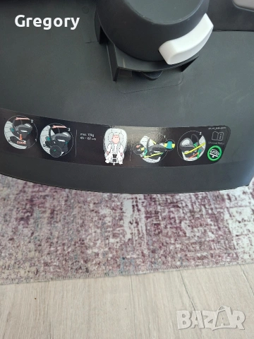 Столче за кола Cybex Aton B2 с основа Isofix в много добре състояние, снимка 14 - Столчета за кола и колело - 55149020