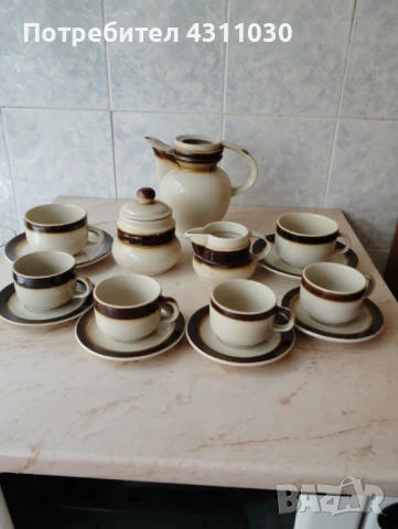 Два сервиз за кафе от 80-те години, снимка 12 - Сервизи - 54200259