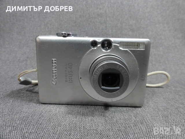 ЦИФРОВ ФОТОАПАРАТ CANON DIGITAL IXUS 40 DIGITAL 4.0MP CCD DIGITAL CAMERA Y2K RETRO DIGICAM 