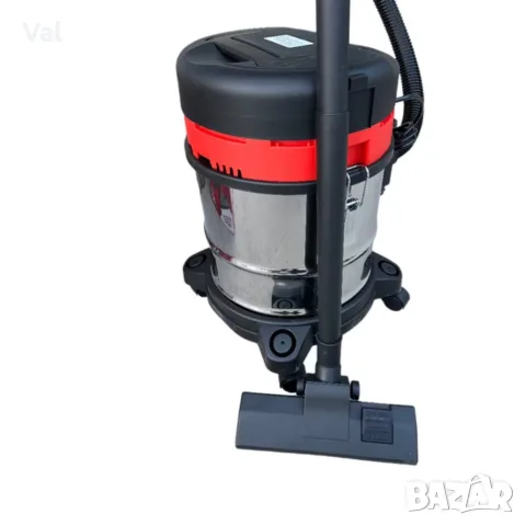 Прахосмукачка KraftRoyal 601-B20 за сухо и мокро почистване - 1200W, 20L, снимка 6 - Прахосмукачки - 55507363