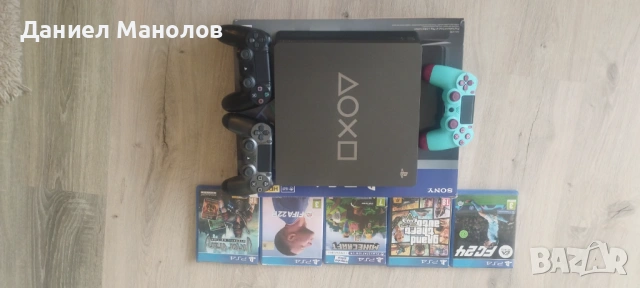 Плейстейшън 4 Едишън 1 ТВ+ подарък 5 игри , снимка 4 - PlayStation конзоли - 54948327