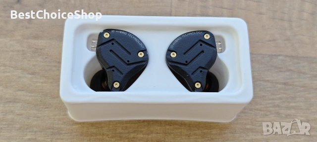 KZ ZS10 Pro слушалки, 5 драйвера, хибриден IEM, Hi-Fi, с алуминиева лицева част, снимка 4 - Bluetooth слушалки - 55002985