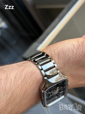 Автоматичен часовник Rado True Square 38mm, снимка 6 - Мъжки - 54811422