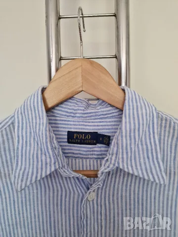 Страхотна дълга ленена рокля POLO RALPH LAUREN размер S , 100% лен , снимка 3 - Рокли - 55359172