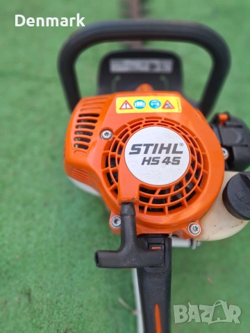 Бензинов храсторез Stihl HS 45, снимка 2 - Градинска техника - 55081333
