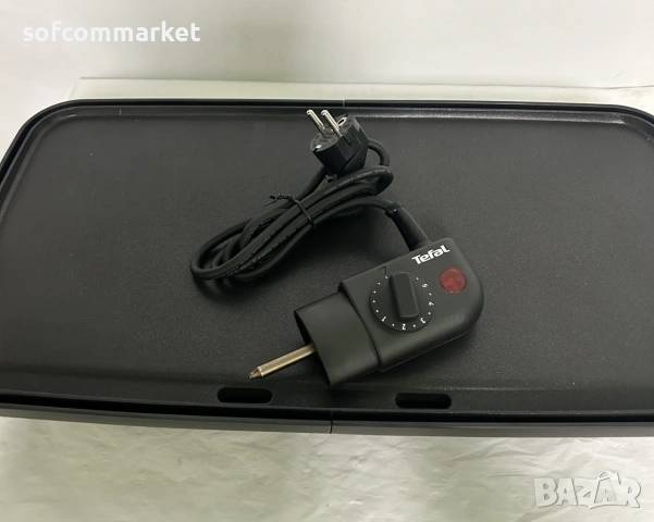 Електрическа грил скара Tefal CB501812 Plancha Malaga (6м. гаранция), снимка 3 - Скари - 55120662