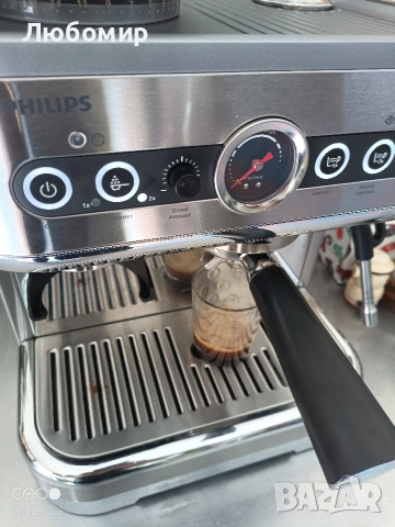 Еспресо машина Philips Barista Brew PSA3218/01, Полуавтоматична с метална, снимка 4 - Кафемашини - 54810680