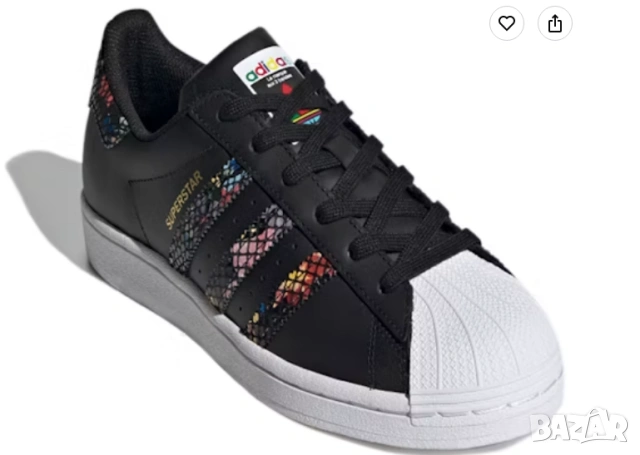 лимитирани маратонки Adidas Superstar 'Floral Snakeskin Print' номер 38 