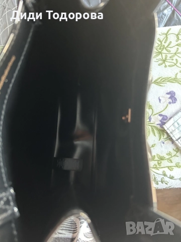 Оригинална чанта Ted Baker Icon Bag – Черна с панделка
, снимка 4 - Чанти - 55600476