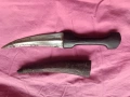 Малък османски ханджар с оригиналната си кожена кания

, снимка 3