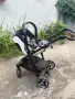 Детска количка Kiddy + кошче за новородено с ISOFIX – много запазен комплект, снимка 7