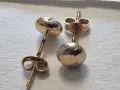 Златни обеци 0.56гр., снимка 2
