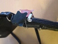 Чисто нова мъжка чанта от естествена кожа (100% Leather) – черна, с много отделения , снимка 5