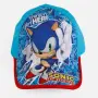 Детска памучна шапка за момче с принт sonic синя_1261375, снимка 2
