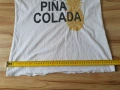 Vero Moda бяла тениска “Piña Colada” с пайети размер S, снимка 9
