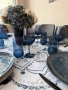 Стъклени чаши за вино 490 мл, 10броя, Matte Blue, 10броя за вода/безалкохолно, снимка 3