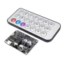 Bluetooth модул XY-WRBT BLE 5.0 с дистанционно управление – Стерео аудио декодер 3.7V–24V 10485, снимка 3