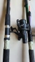 Стари Рибарски Въдици, Спининги, Пръчки  с машинки, макари. , снимка 12