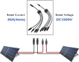 4 към 1 клонов кабел за слънчев панел тип Y, снимка 2