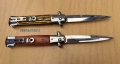 Автоматичен нож тип Stiletto / 6 цвята /, снимка 7