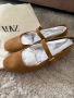 Обувки тип балеринки Zara велурени., снимка 1