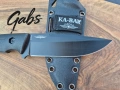 Фиксиран нож Ka Bar Jarosz TUROK 7503 с тактическа кания, снимка 7