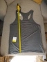 Чисто нов - Фитнес потник Golds Gym - Сив, снимка 4