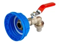 Капачка с метален кран за туба бидон ibc контейнер 1/2“ ф51mm Carmotion, снимка 2