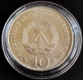 10 МАРКИ 1972 ГОДИНА - ГДР, снимка 2