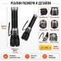 Професионален прожектор с лазерен диод COBA 60W – 2000м обхват Power Bank и димер, снимка 6