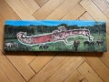 Нож с рисунки и украшения, снимка 1