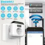 Интелигентен WiFi контакт с термостат и температурен датчик 15A, Smart Life, Alexa, Google, снимка 3