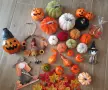 Лот есенна декорация, колекция- тиква, листа, свещи- Хелоуин, Halloween , снимка 4